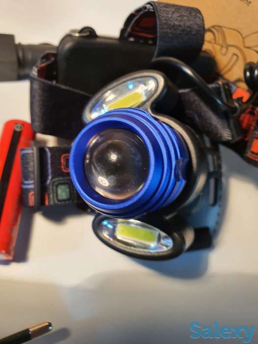 Налобный фонарик, фонарь Отличный Подарок, фотография 3