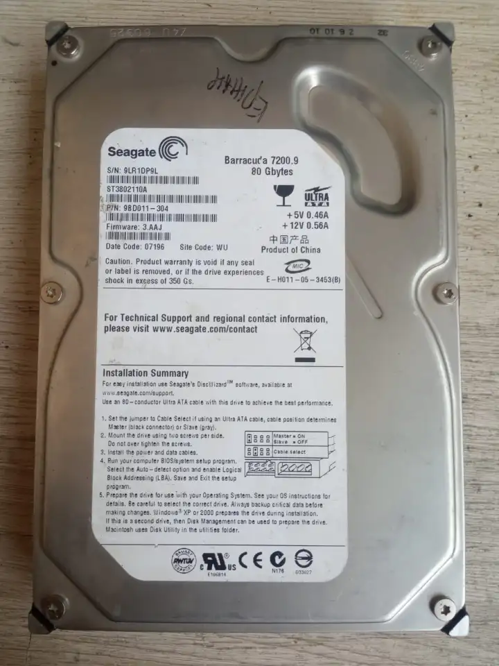 Жесткие диски STA в ассортименте для компьютера Бу, фотография 7