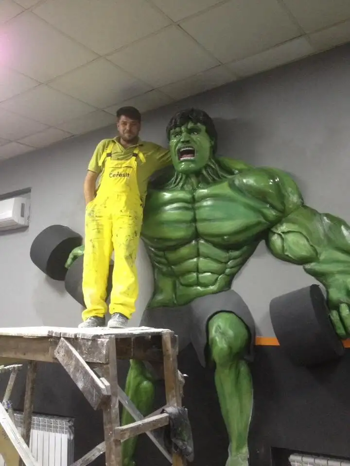 Художественное оформление помещений, барельефы,рельефные панно,объёмные картины, скульптура,роспись стен., фотография 11