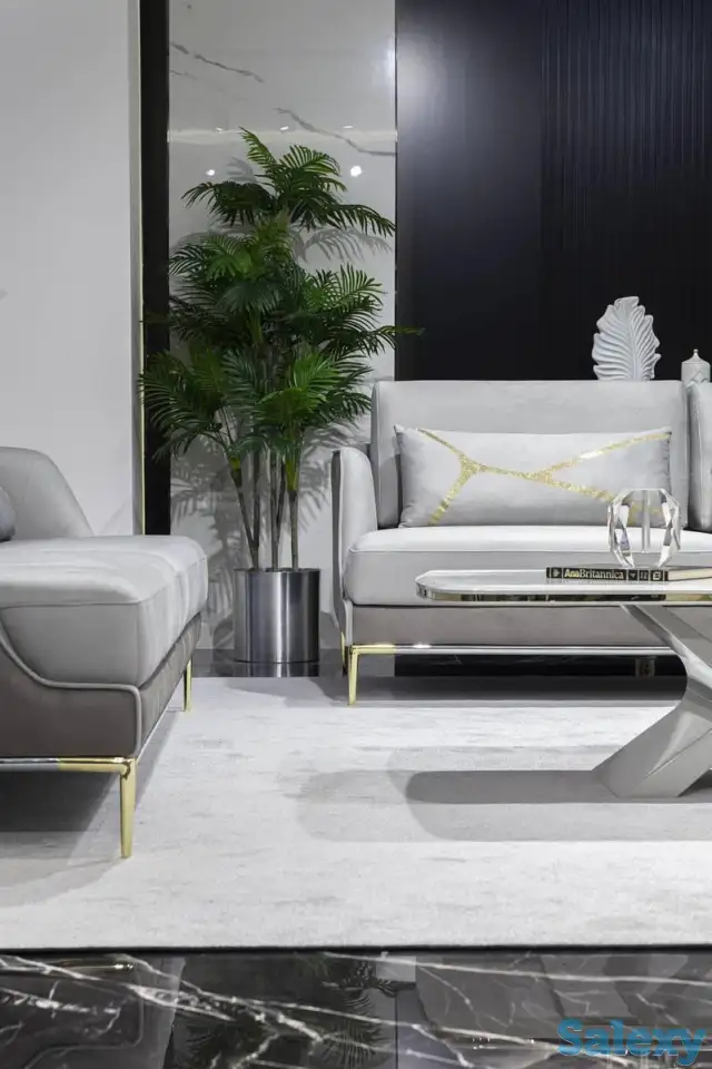 Великолепный комплект диванов 3+3+1 и журнальный столик, фотография 6