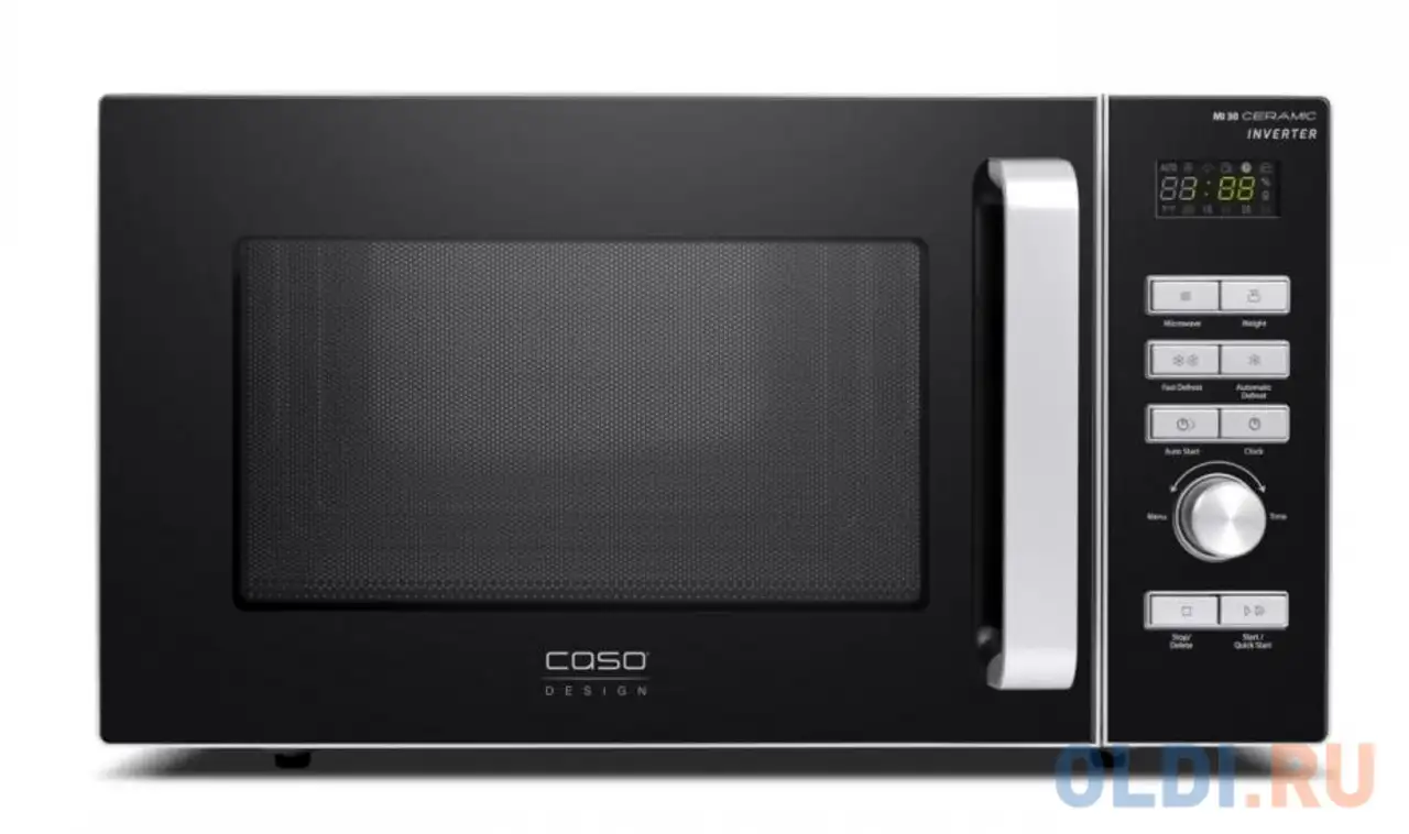Микроволновая печь caso mi 30 ceramic 1000 вт чёрный, фотография 1