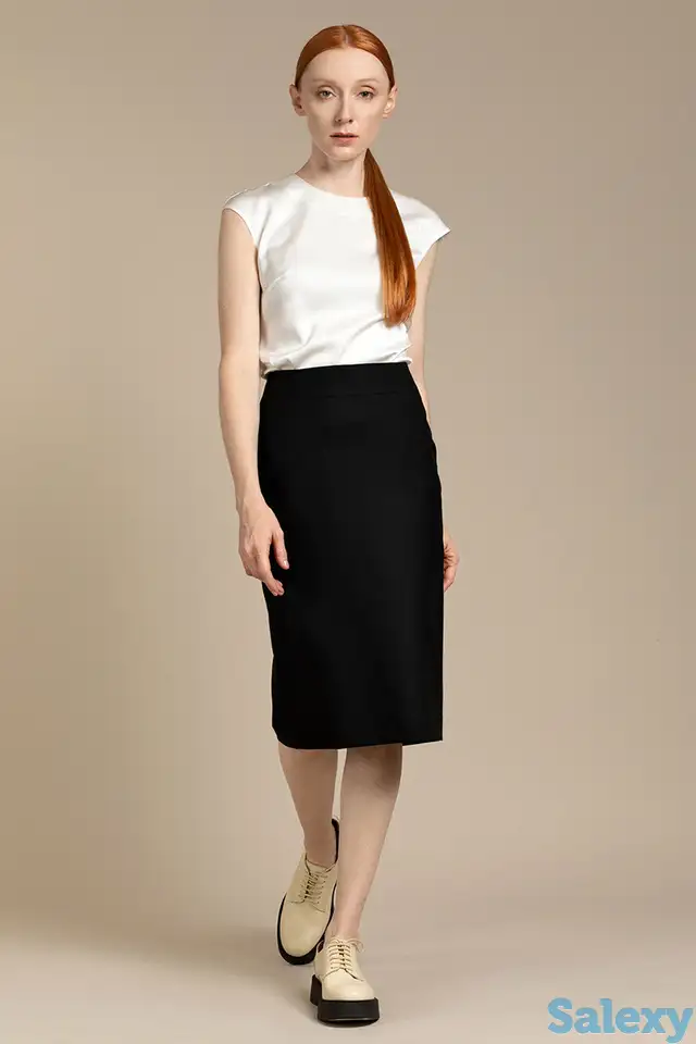 Классическая юбка зауженного силуэта vassa&co, фотография 1