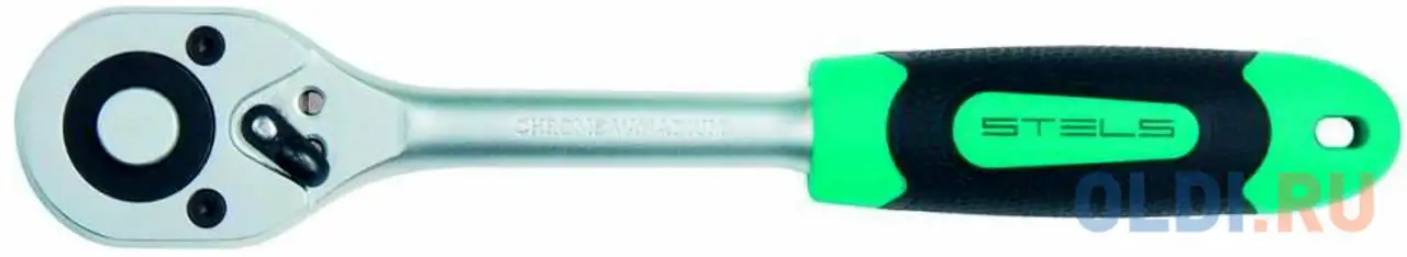 Ключ stels 14025  трещотка 1/4 72 зуба с быстрым сбросом, фотография 1