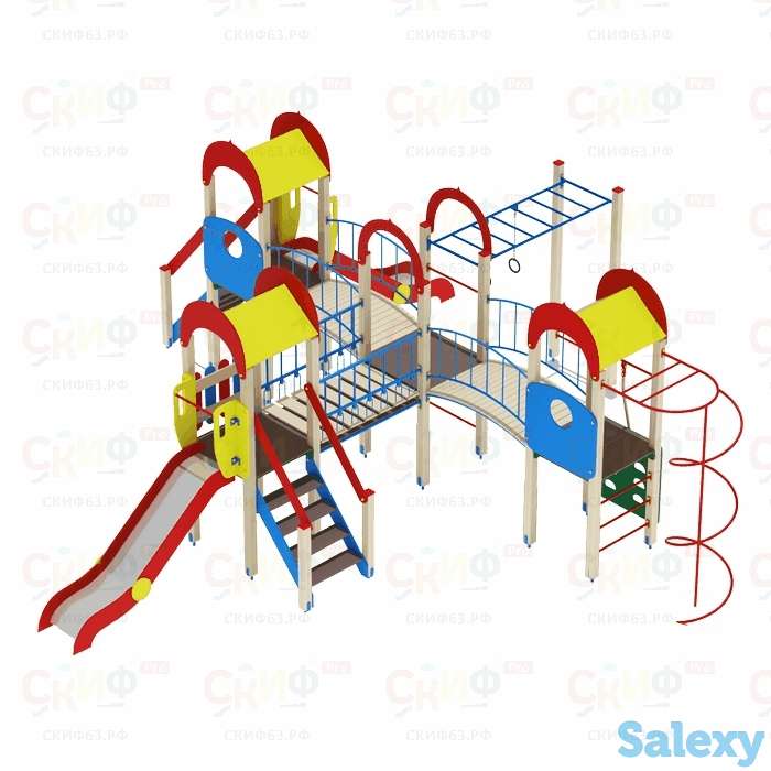 Детский игровой комплекс «Дворик детства» ДИК 406, фотография 1