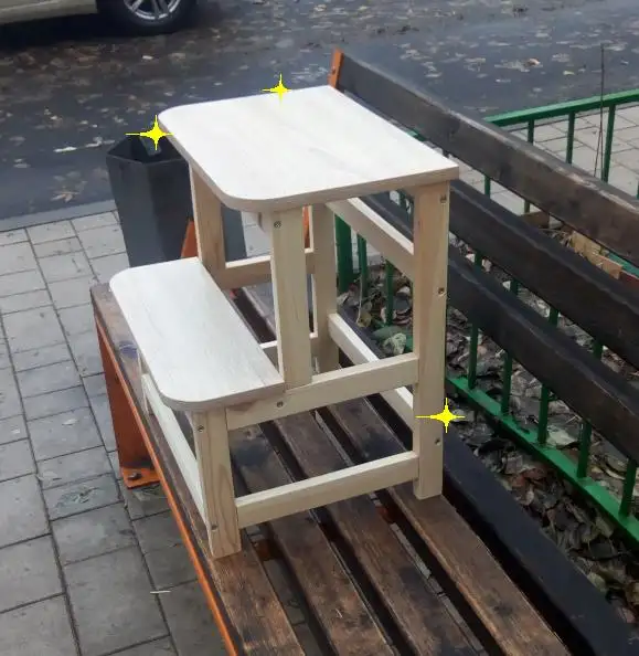 Табурет стремянка удобный легкий прочный, фотография 3