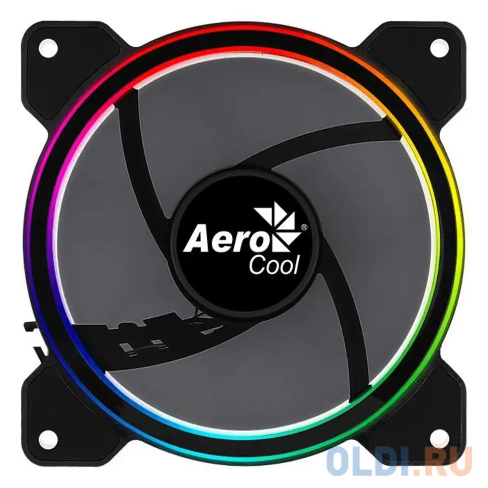 Fan aerocool saturn 12 frgb molex+3p, фотография 1