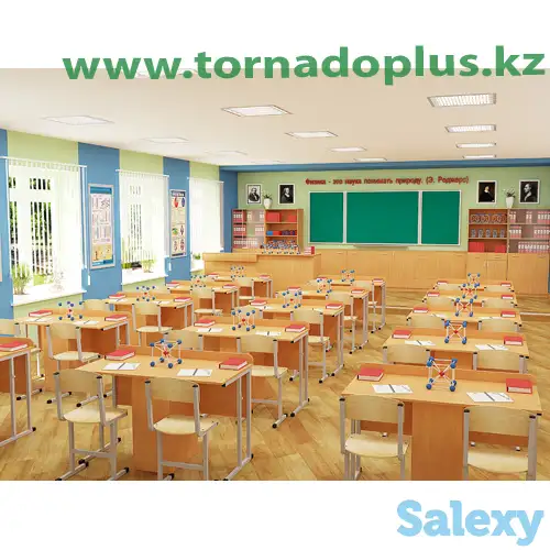 Школьная мебель. Стулья, парты, столы рабочие лабораторные демонстрационные, пеналы в РАССРОЧКУ напрямую с фабрики, фотография 6
