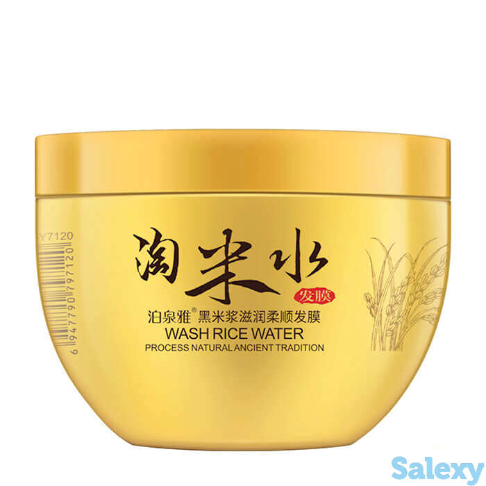 Маска для волос bioaqua wash rice water hair mask, фотография 1