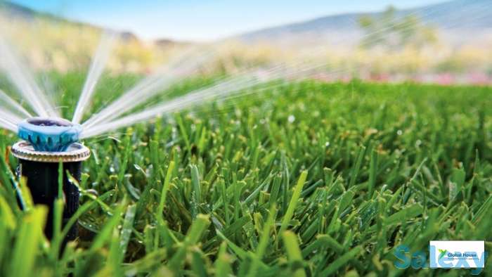 Монтаж систем авто полива на пред усадебном участке, фотография 1