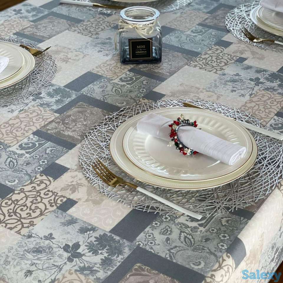 Итальянская скатерть Портофино с тефлоновым покрытием, фотография 4