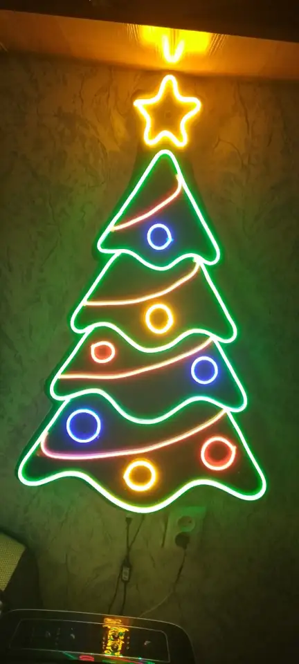 Изготовление вывесок из гибкого неона, фотография 2