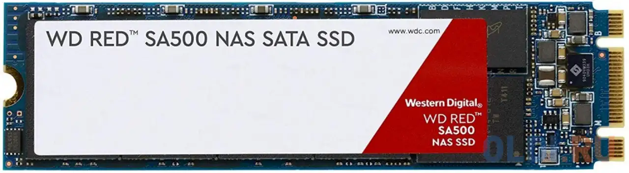 Ssd накопитель western digital red sa500 1 tb sata-iii, фотография 1