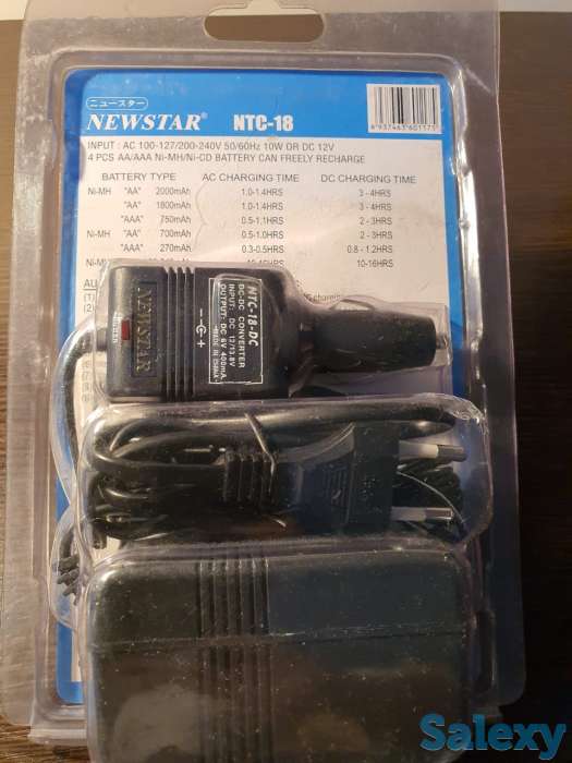 Зарядное устройство Newstar NTC-18, зарядка на 4 штуки за один час, фотография 2