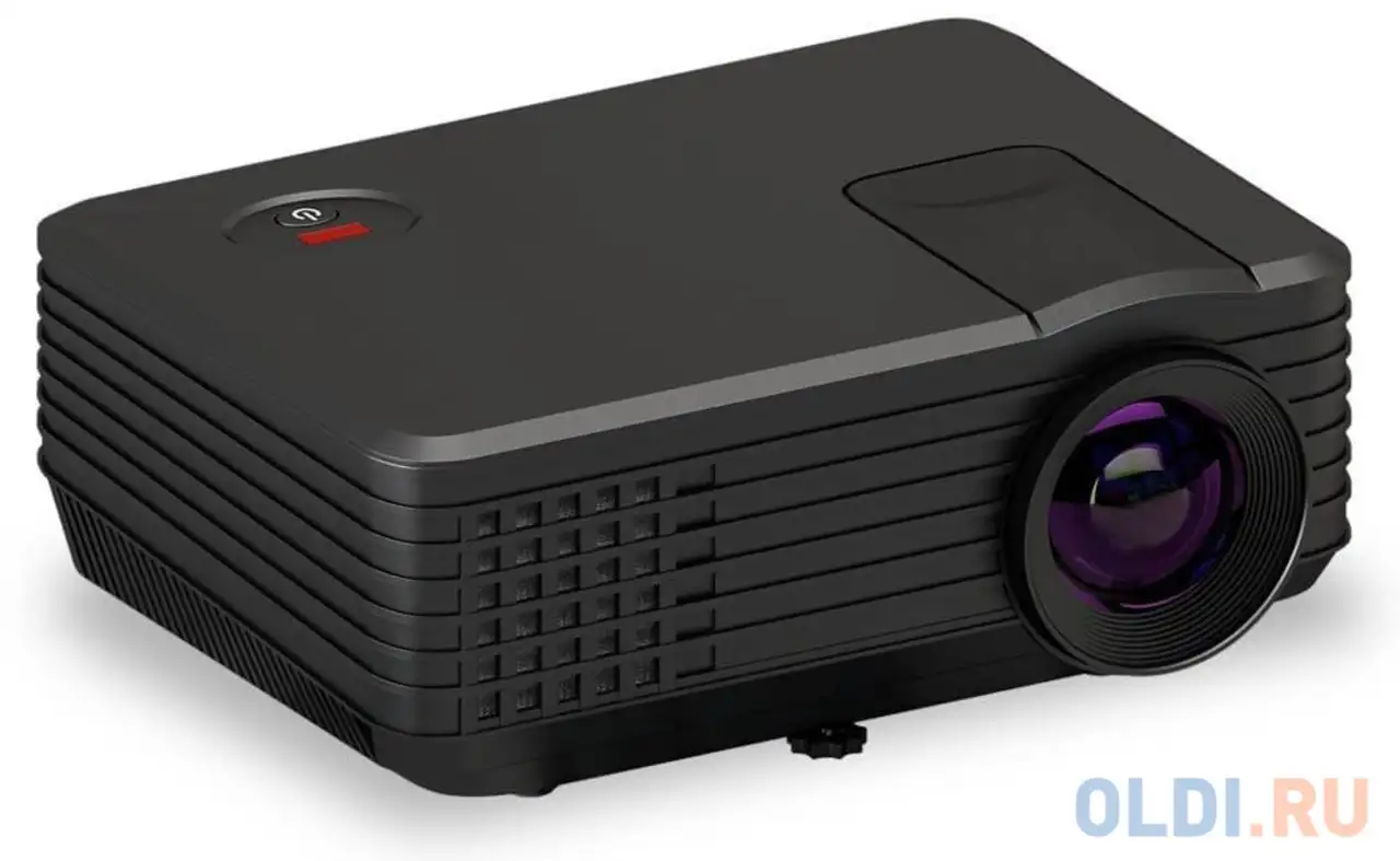 Проектор hiper hpc-a1b 800x480 1500 люмен 1000:1 черный, фотография 1