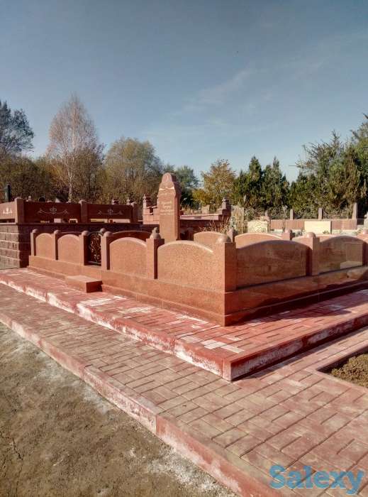 памятники оградки гранитные комплексы по низким ценнам, фотография 5