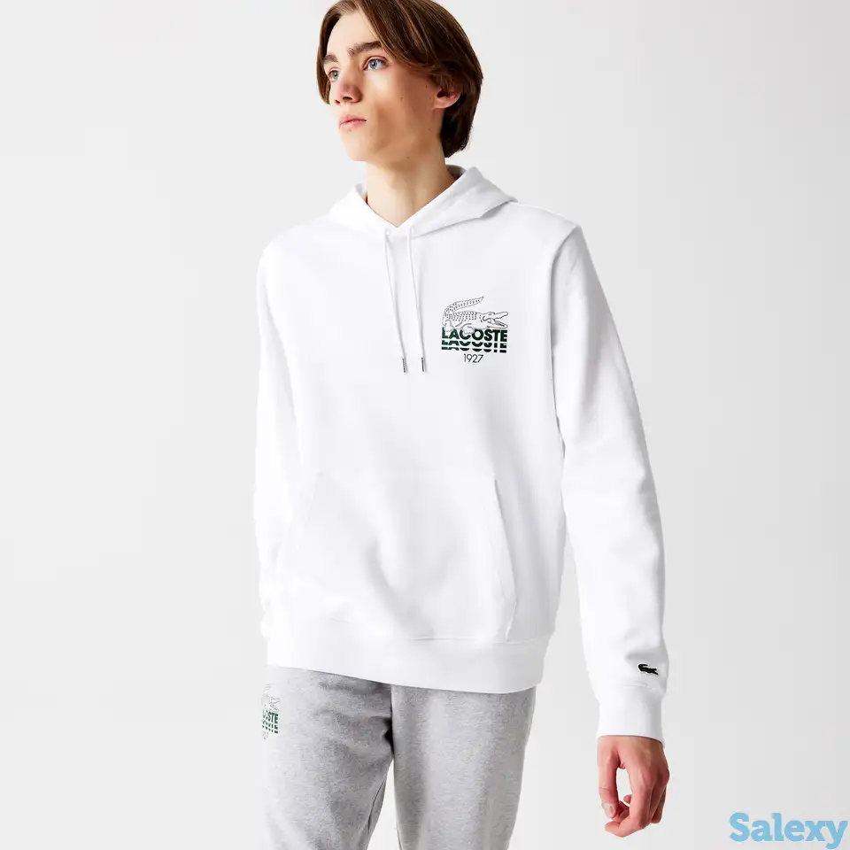 Мужской худи lacoste crocodile, фотография 1