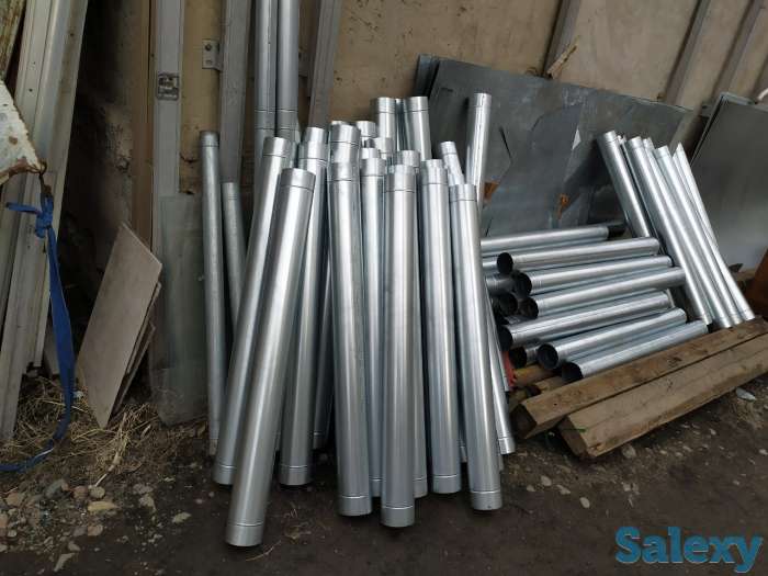 Металлочерепица, жестяные изделия, вытяжки, трубы, колены, водостоки, фотография 3