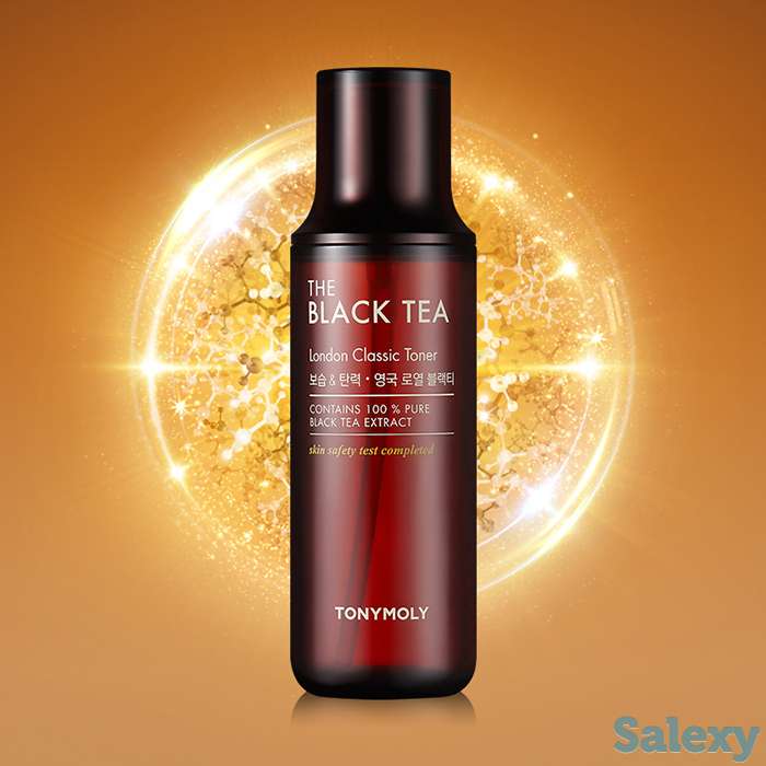 Тонер для лица tony moly the black tea london classic toner, фотография 2