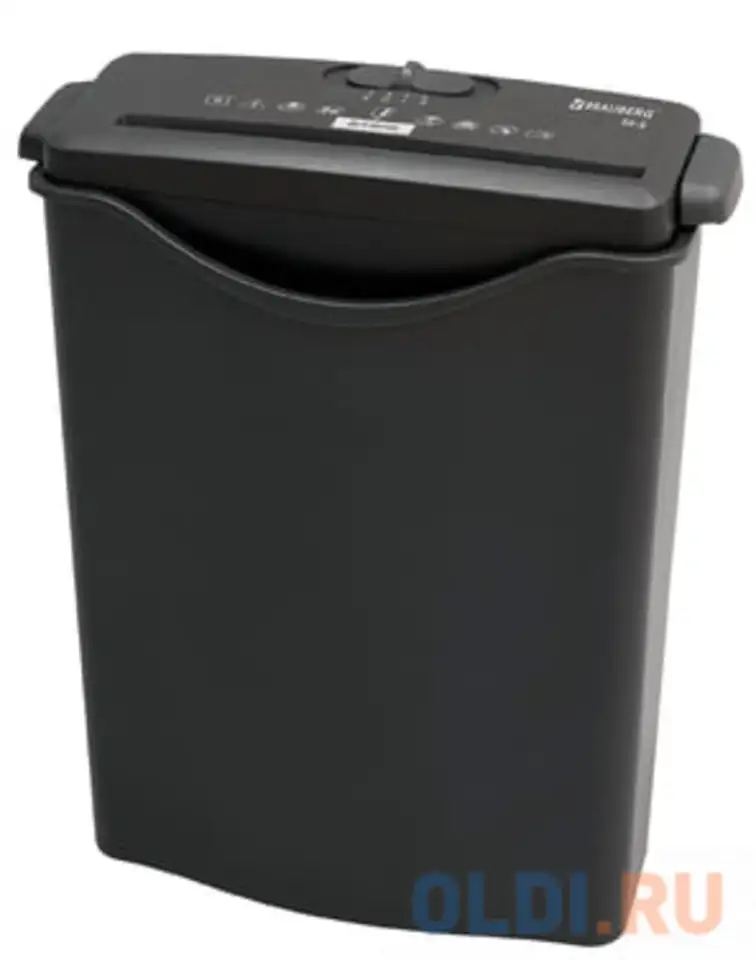 Уничтожитель (шредер) brauberg s6-s, для 1 человека, 1 уровень секретности, полоски, фотография 1