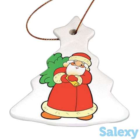 Керамические подвески. Подвески новогодние для елки., фотография 1