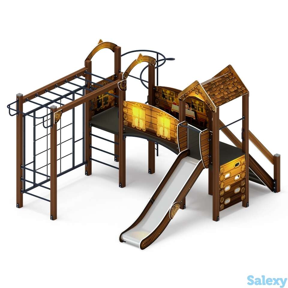 Детский игровой комплекс «рада (эко)» дик 2.01.2.03-02 h=1200, фотография 1