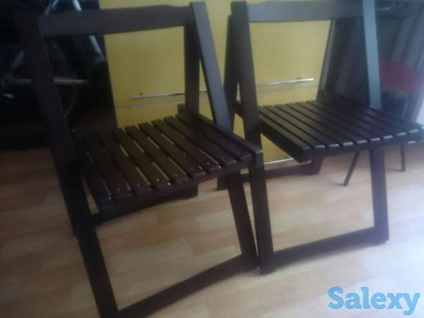 Стулья складные, деревянные, фотография 1