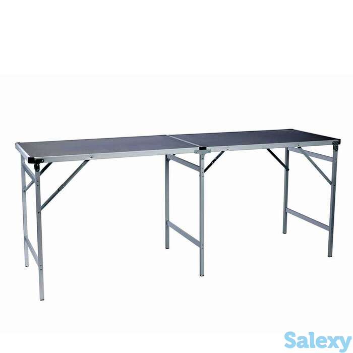 Стол campingworld party table grey, фотография 1