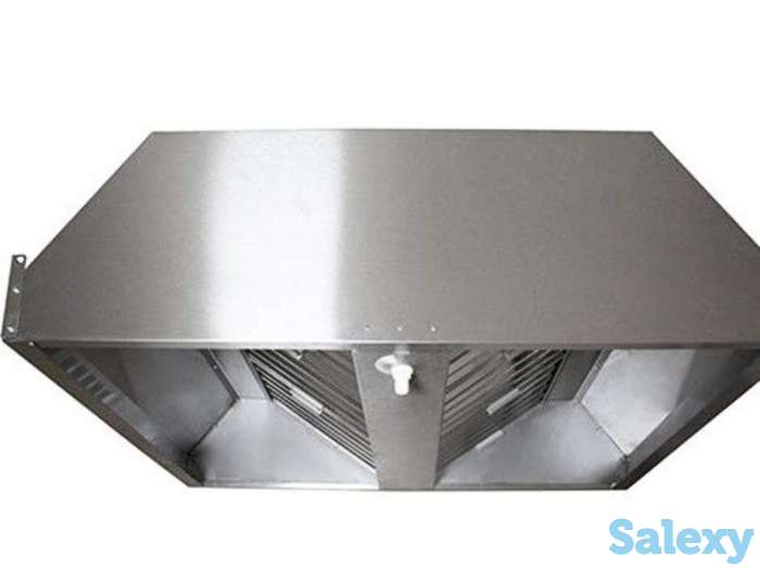 Зонт вытяжной нерж.сталь., фотография 3