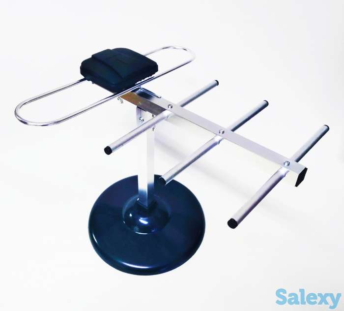 Продам ТВ Антенна комнатная активная для приема эфирного цифрового/аналогового телевидения, HY-08 DVB T2, фотография 1