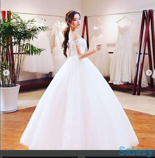 Европейское новое свадебное платье, фотография 1