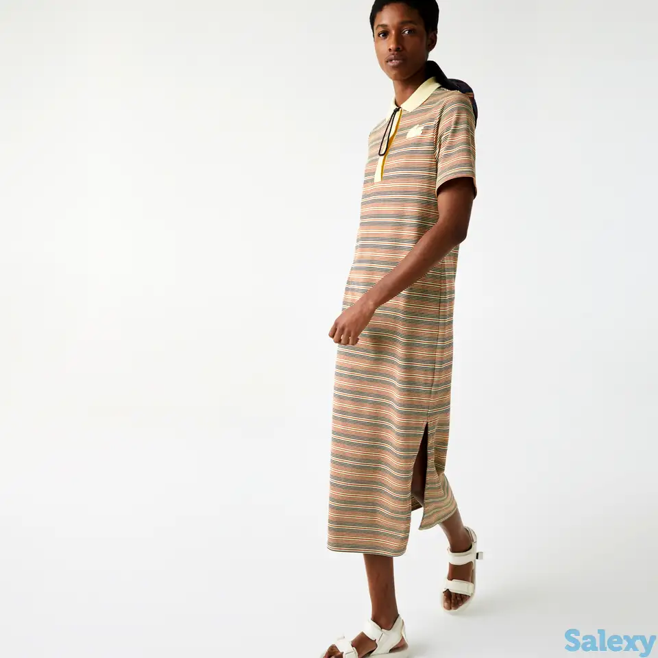 Женское платье lacoste live в полоску, фотография 1