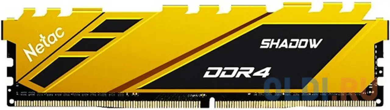 Оперативная память для компьютера netac ntsdd4p32sp-08y dimm 8gb ddr4 3200 mhz, фотография 1