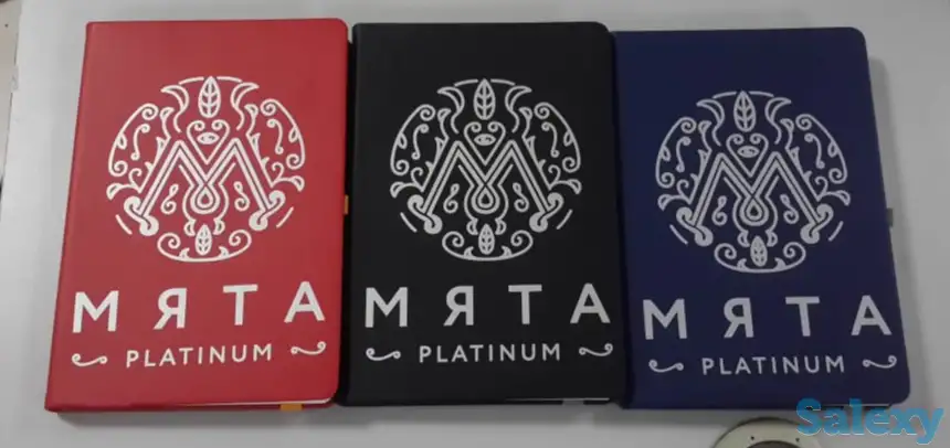 Блокноты, ежедневники с логотипами, фотография 2