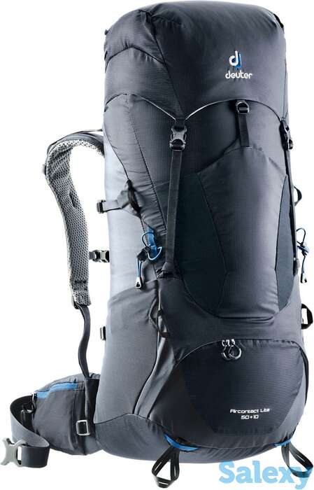 Рюкзак deuter aircontact lite 50+10 black/graphite, фотография 1