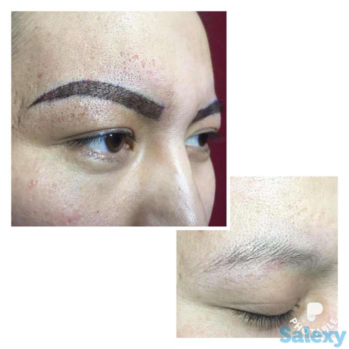 Перманентный макияж бровей. Теневая растушевка, фотография 4