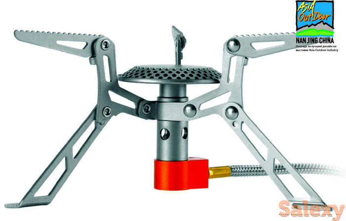 Горелка газовая туристическая fire-maple fms-117t, фотография 1