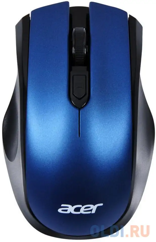 Мышь беспроводная acer omr031 чёрный синий usb + радиоканал, фотография 1