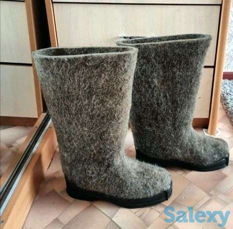 Валенки, новые 39рр,резиновые подошва, фотография 1