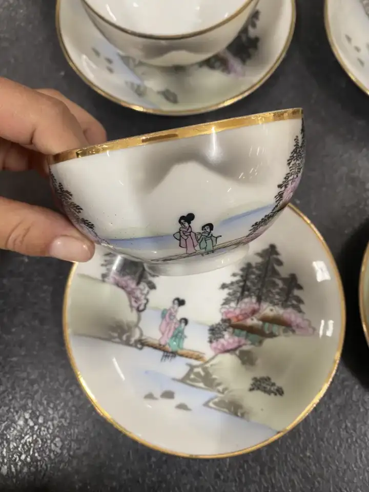 Китайский фарфоровый сервиз, фотография 1