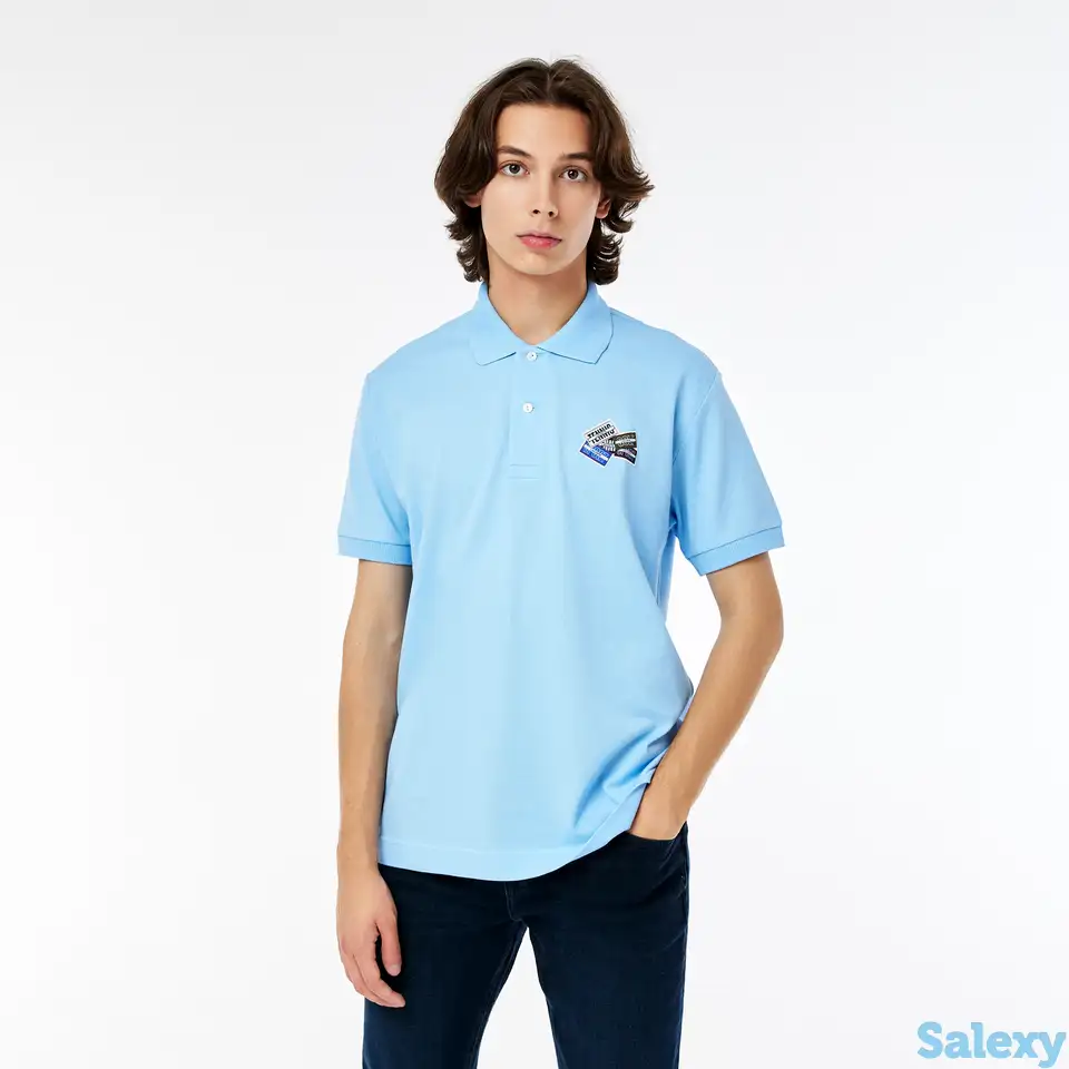 Мужское поло lacoste  l.12.12, фотография 1
