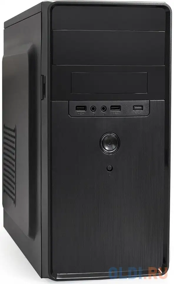 Корпус microatx exegate ba-202-aa350 350 вт чёрный, фотография 1