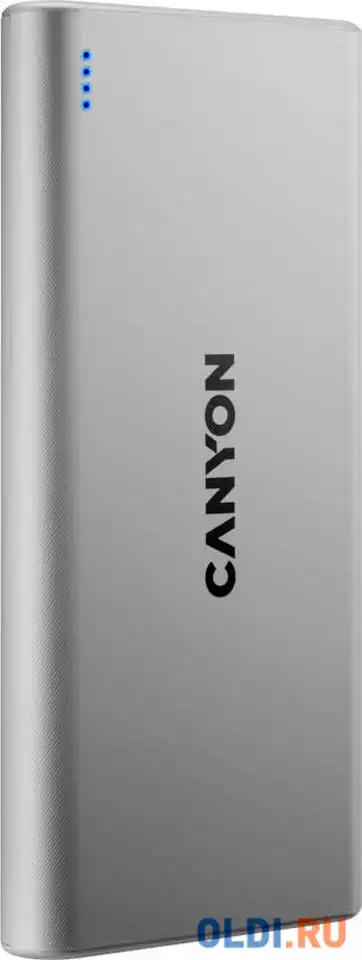 Внешний аккумулятор power bank 10000 мач canyon pb-106 белый, фотография 1