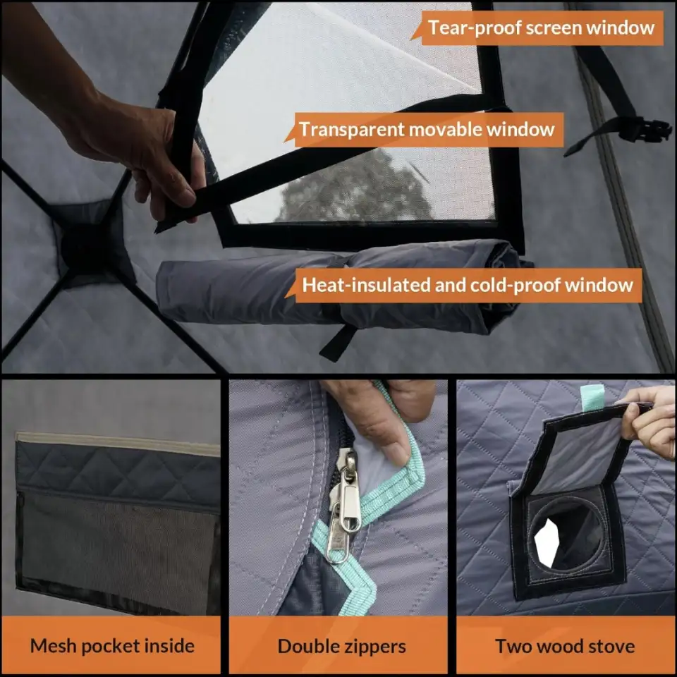 Зимняя палатка с Америки 600 oxfords, фотография 5