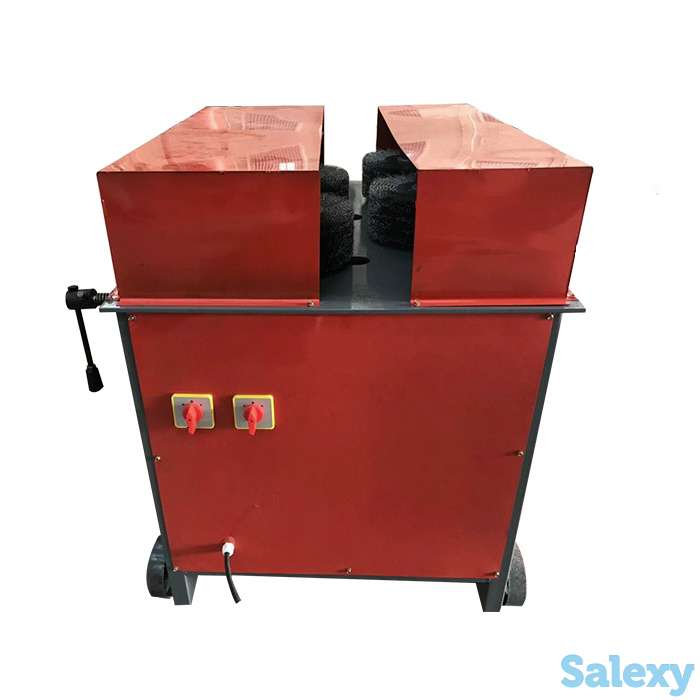 Модель-50 2-х сторонний станок для очистки труб от ржавчины, фотография 1