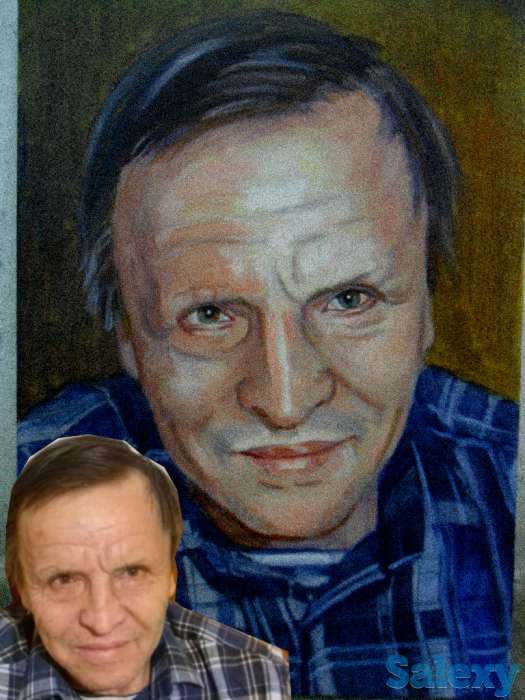 Портреты по фото ручной работы разной техники исполнения., фотография 12