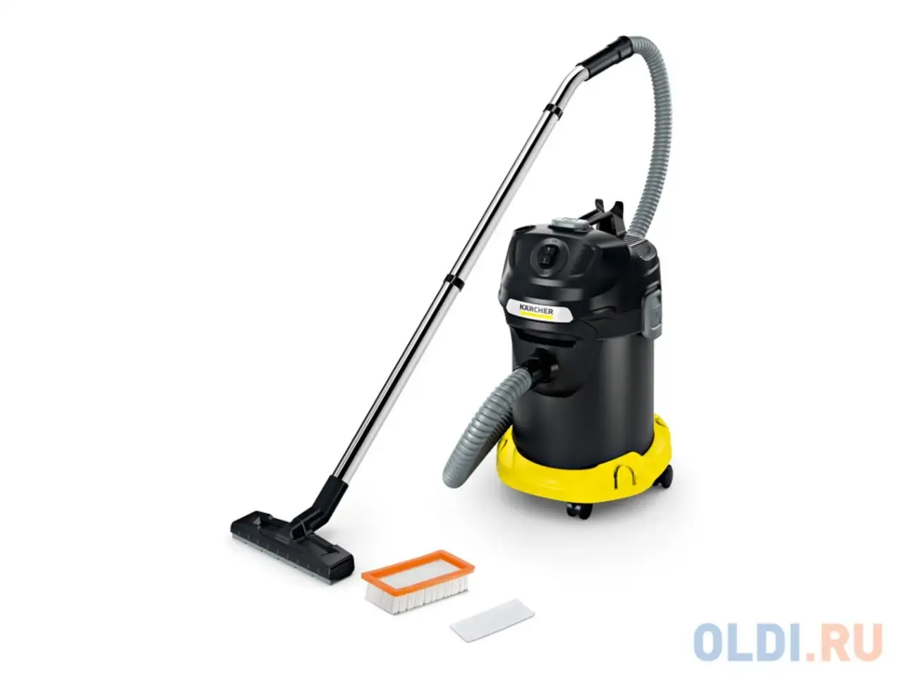 Пылесос karcher ad 4 premium eu-ll, 600 вт., без мешка, циклонный, фотография 1