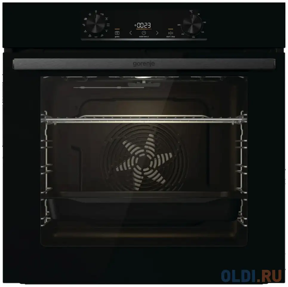 Электрический шкаф gorenje bo6735e02bk черный, фотография 1