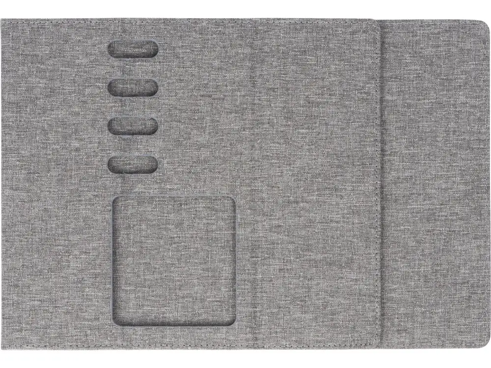 Коврик для мыши Formo из нетканого переработанного материала RPET, серый, фотография 4