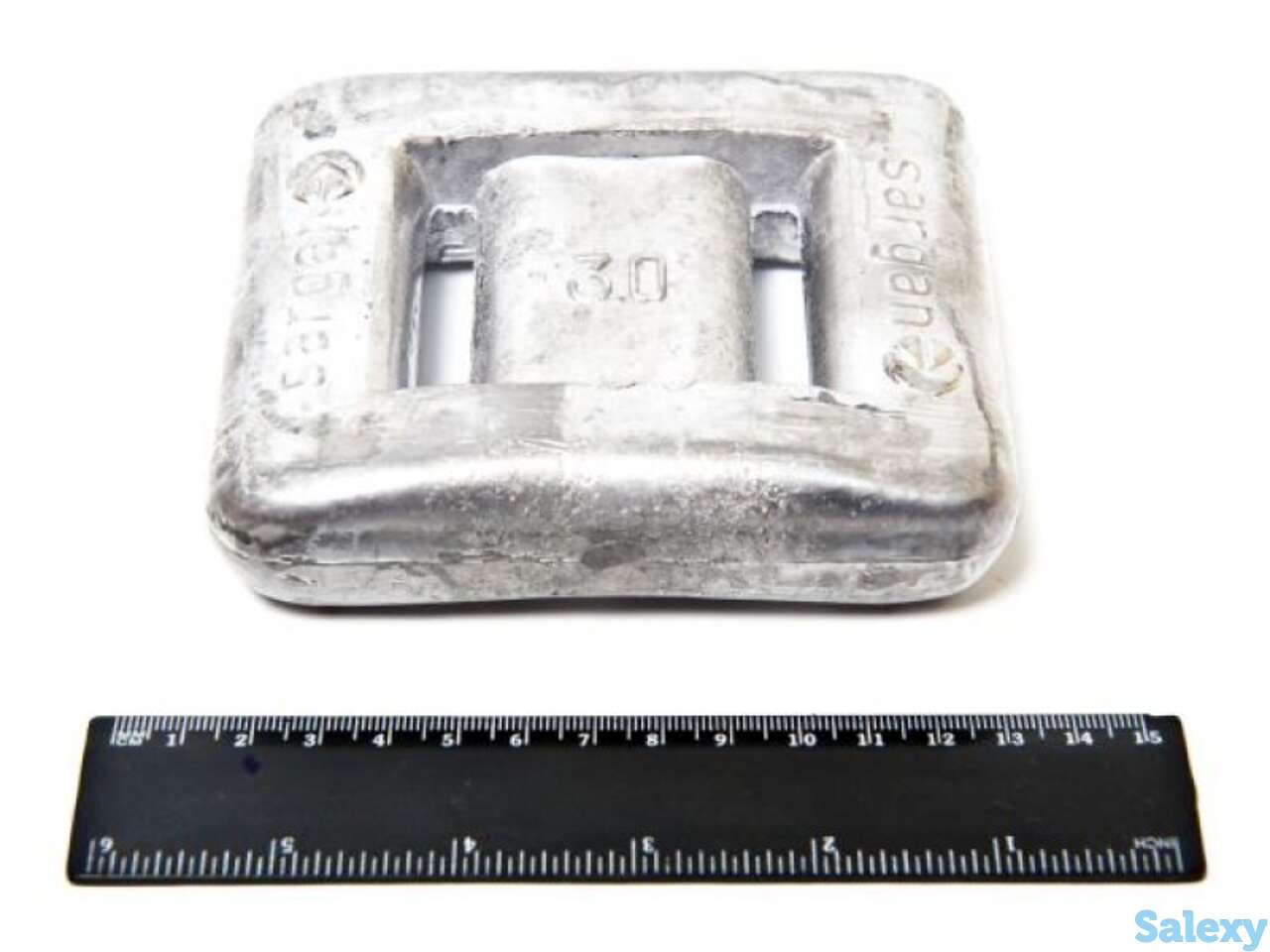 Груз 3 кг без покрытия, фотография 1