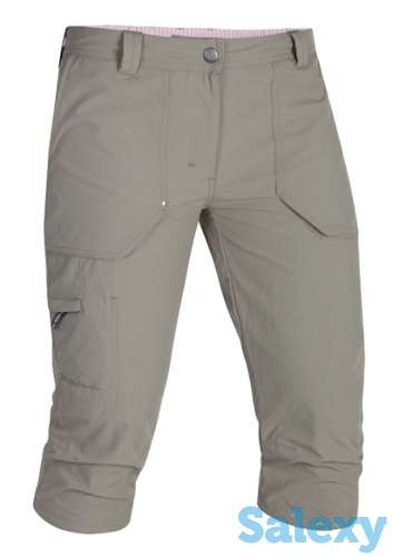 Брюки спортивные женские salewa rey 5c 2.0 dry w 3/4 pnt carbon, фотография 1